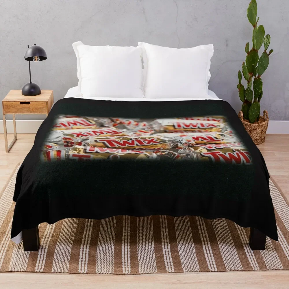 Twix Patterns Cuscini E Adesivi (Twix) Coperta Da Tiro Coperte Soffici Multiuso