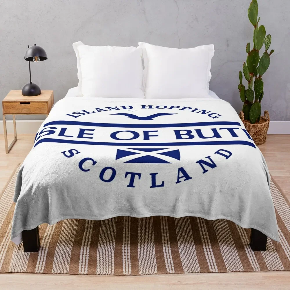 Isle Of Bute, Isole Scozzesi Coperta Plaid Sul Divano Thins Divani Decorativi Di Halloween Coperte Di Flanella