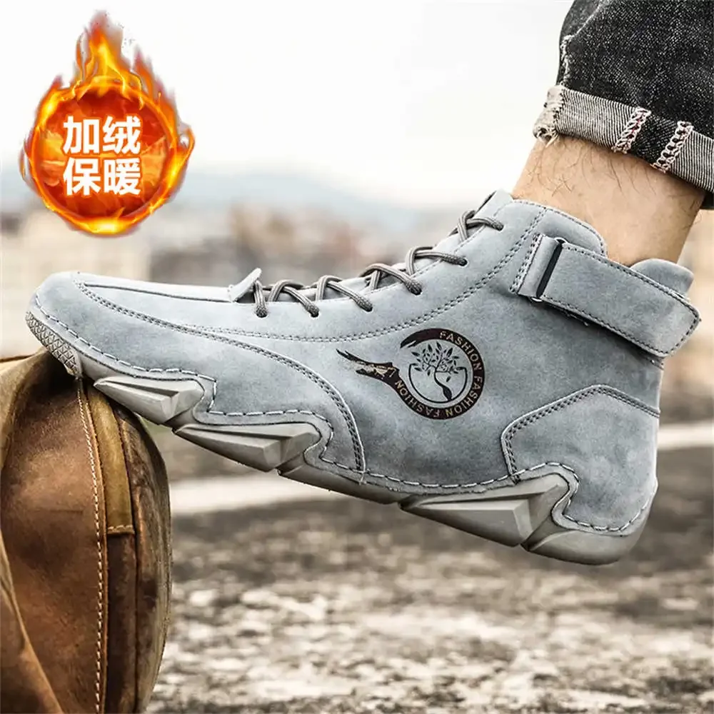 High Cut High Tops Sneakers High-Cut Taglia 45 Scarpe Da Ginnastica Da Uomo Stivali Da Uomo Neri Mocassini Sportivi Leading Street Exercise