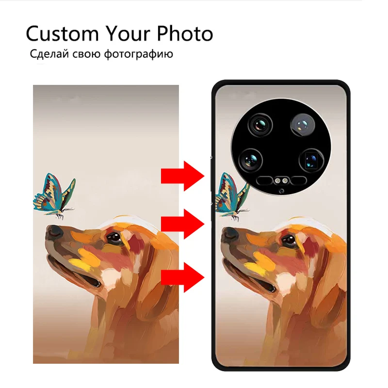 Custodie Personalizzate Per Xiaomi 14 Ultra 5G 13 12S Ultra Mi 10T Lite Cover In Silicone Design Foto Fai Da Te Testo Immagine Custodia In Tpu Persona