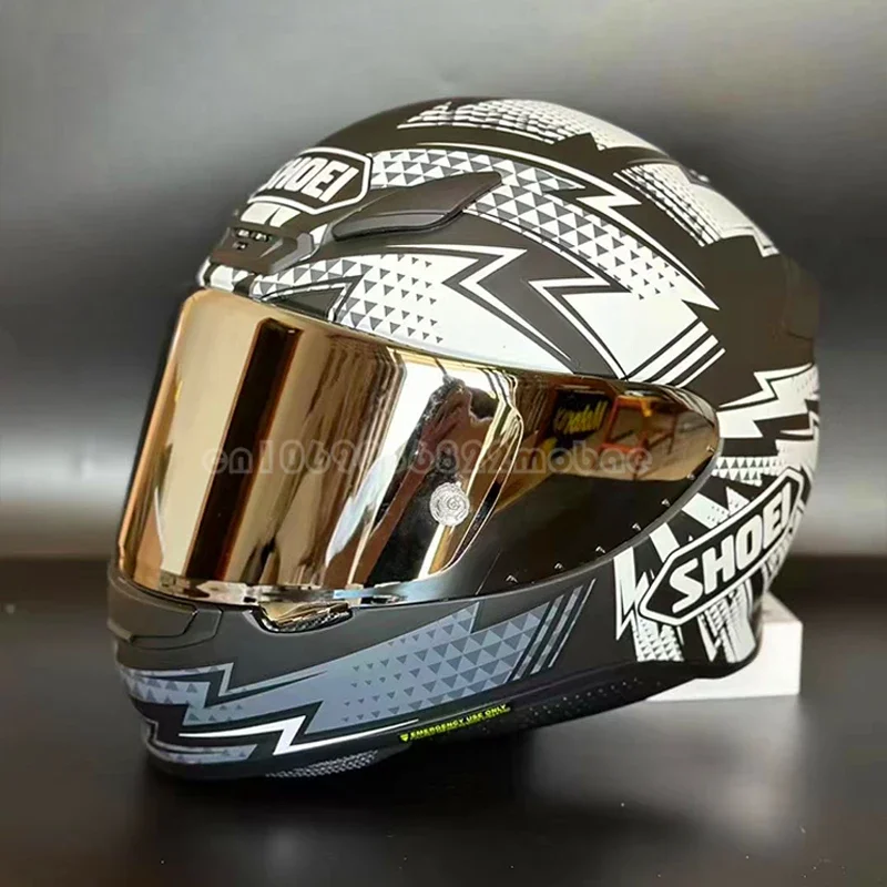 Casco Moto Integrale Shoei Z7 Casco Lightning Nero Motocross Racing Casco Da Moto Casco De Motocicleta