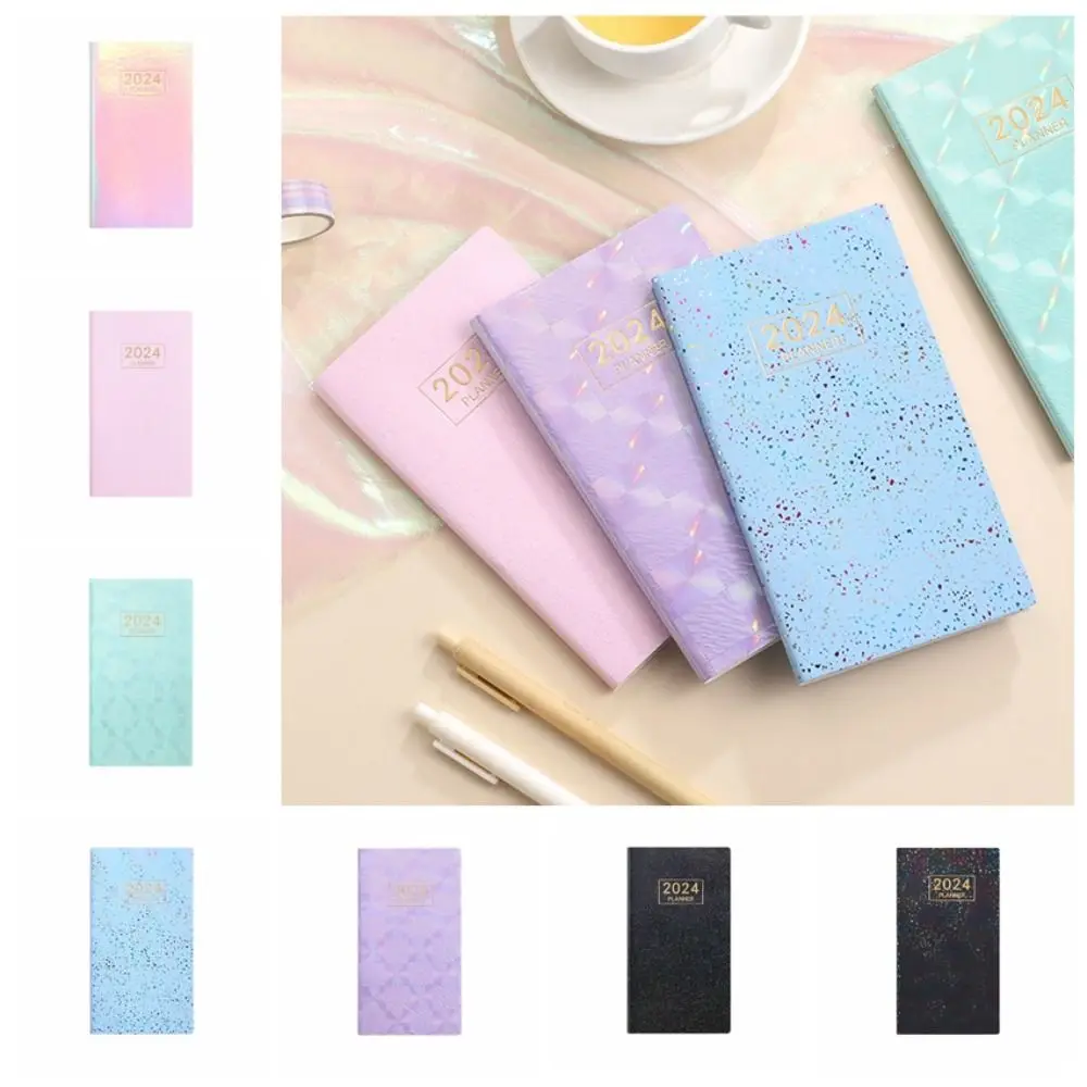 Memo Diary Planner Agenda Laser 2024 Planner Journal Notebook Diary Notepad A6 Schedule Planner Addensare Piano Di Lavoro Studente