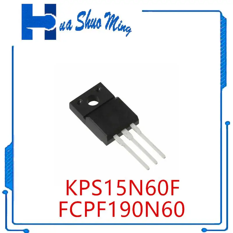 5 Pz/Lotto Fcpf190N60 190 N60 Kps15N60F-U/Pf Muslim15 N60 To-220F