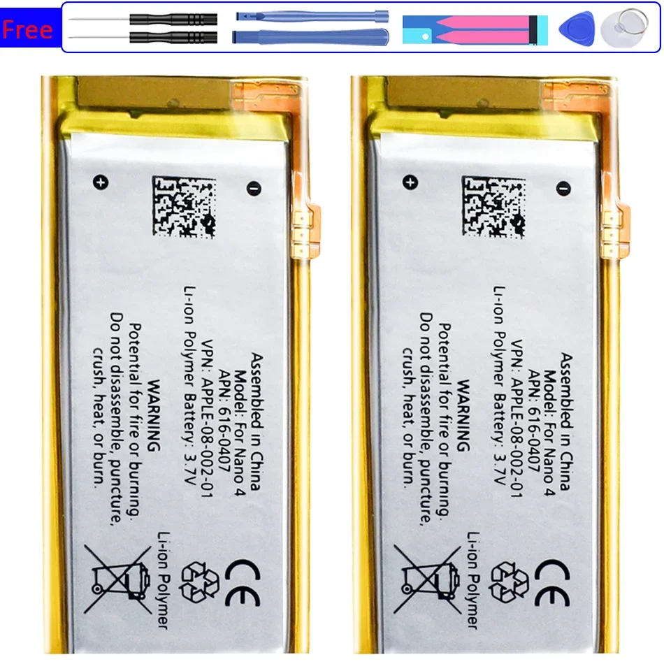Batteria Di Ricambio Per Ipod Nano 1 2 3 4 6 7 4Th 5Th 6Th 1St 2Nd Generation 2Gen 3Rd 3 Gen 3Gen Batterie