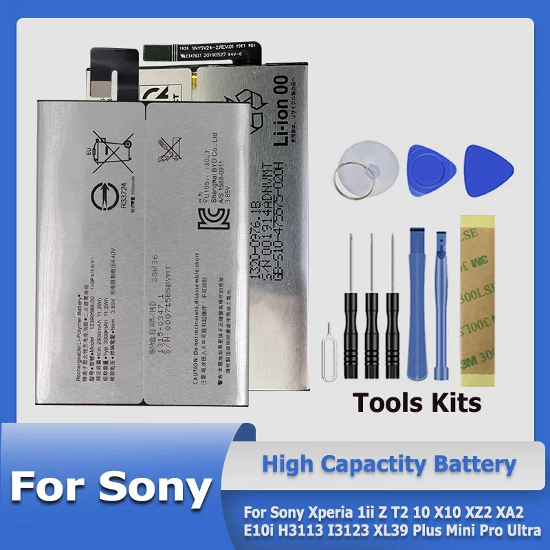 Xdou Lip1655Erpc X10 Mini Batteria Snysv24 Per Sony Xperia 1Ii Z T2 10 X10 Xz2 Xa2 E10I H3113 I3123 Xl39 Plus Mini Pro Ultra