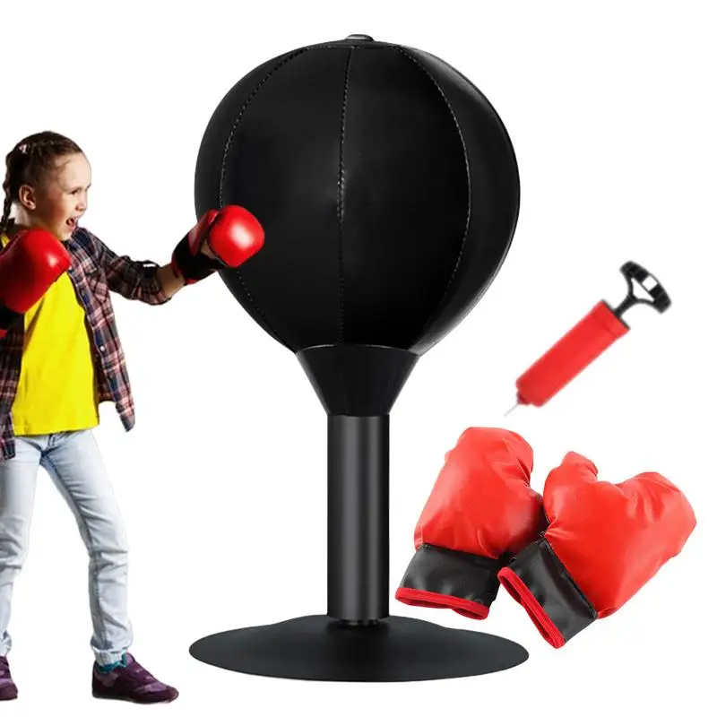Sacco Da Boxe Da Tavolo Sacco Da Boxe Antistress Sacco Da Boxe Con Aspirazione Divertente Sacco Da Boxe Per Padre E Collega