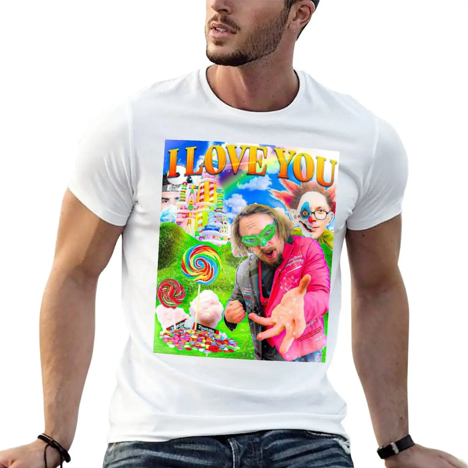 New I Love You -Candyman Sam Hyde Offical Merch Ebay T-Shirt New Edition T-Shirt Ad Asciugatura Rapida Camicetta Magliette Da Uomo