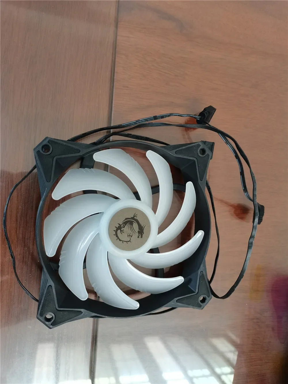 Ventilatore Rgb Apa1225M12 Gamma Pwm Di 1500-2500 Giri/Min Per Msi Mag Coreliquid 240R 360R Ventola Per Acqua Cpu Integrata