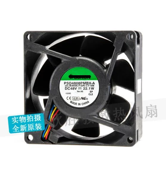 Nuovo Originale 48 V Psd4808Pmbx-A 8038 Ventilatore Di Calore Diaspora Albero