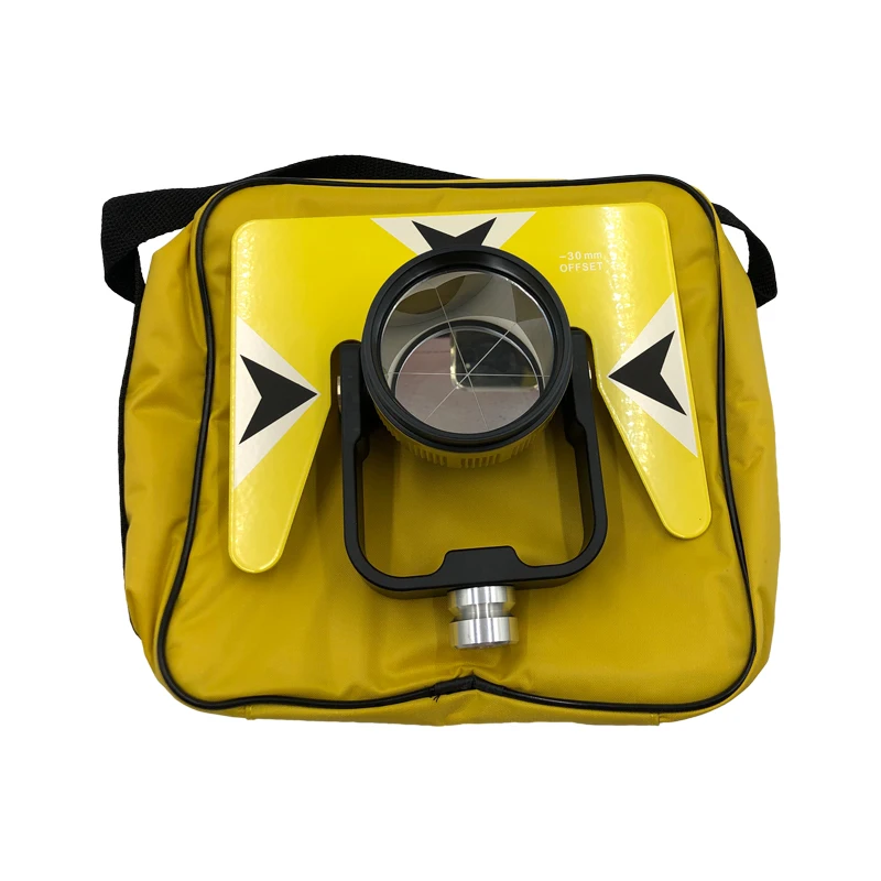 Prisma Singolo Giallo Di Alta Qualità Per Nikon South Trimble Top-N Per Somk-Ia Total Station Prismi Topping Ak18 Con Borsa Morbida