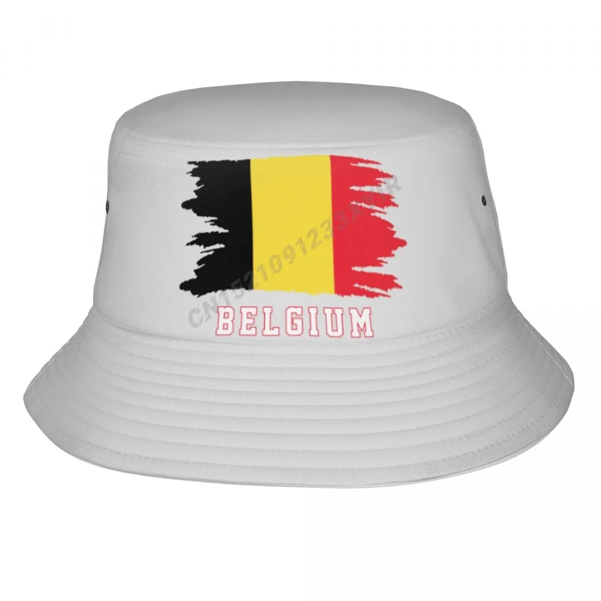 Cappelli A Secchiello Bandiera Belga Cool Fan Del Belgio Parasole Cool Outdoor Summer Fisherman Caps Cappello Da Pesca