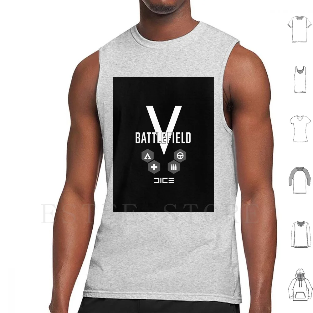 Battlefield Canotte Gilet Cotone Bfv Bf4 Bf3 Battlefieldv Battlefield Shooter Fpsgamer Gamer Giochi Ps4Pro War Guns Wii