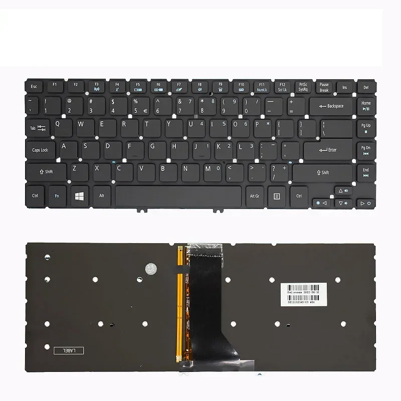 Nuova Tastiera Con Retroilluminazione Per Acer R7-572 R7-572G R7-571G Ms2317