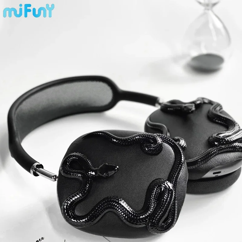 Mifuny Snake Series Airpods Max Cherry Custodie Per Auricolari Custodia Protettiva Airpodsmax Custodia Protettiva Con Stampa 3D Air Pod Case