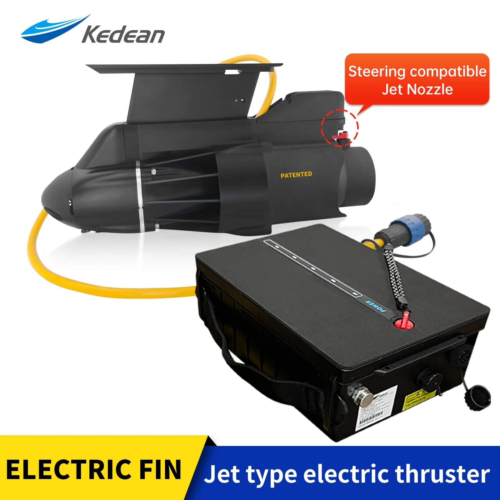 Motore Per Tavola Da Surf Con Batteria Kayak Sup Paddle Rropeller Thruster Powered E-Fin Fishing Sup Stand Up Board Push Motor Dc 24V