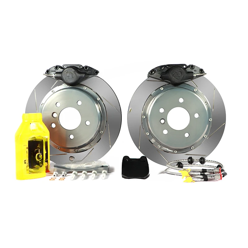 Applicabile Alla Pinza Freno Ap Racing Brake Cp5317 Ruota Posteriore 2 Pistoni Con 330 Dish Set Anteriore 4 Active Black