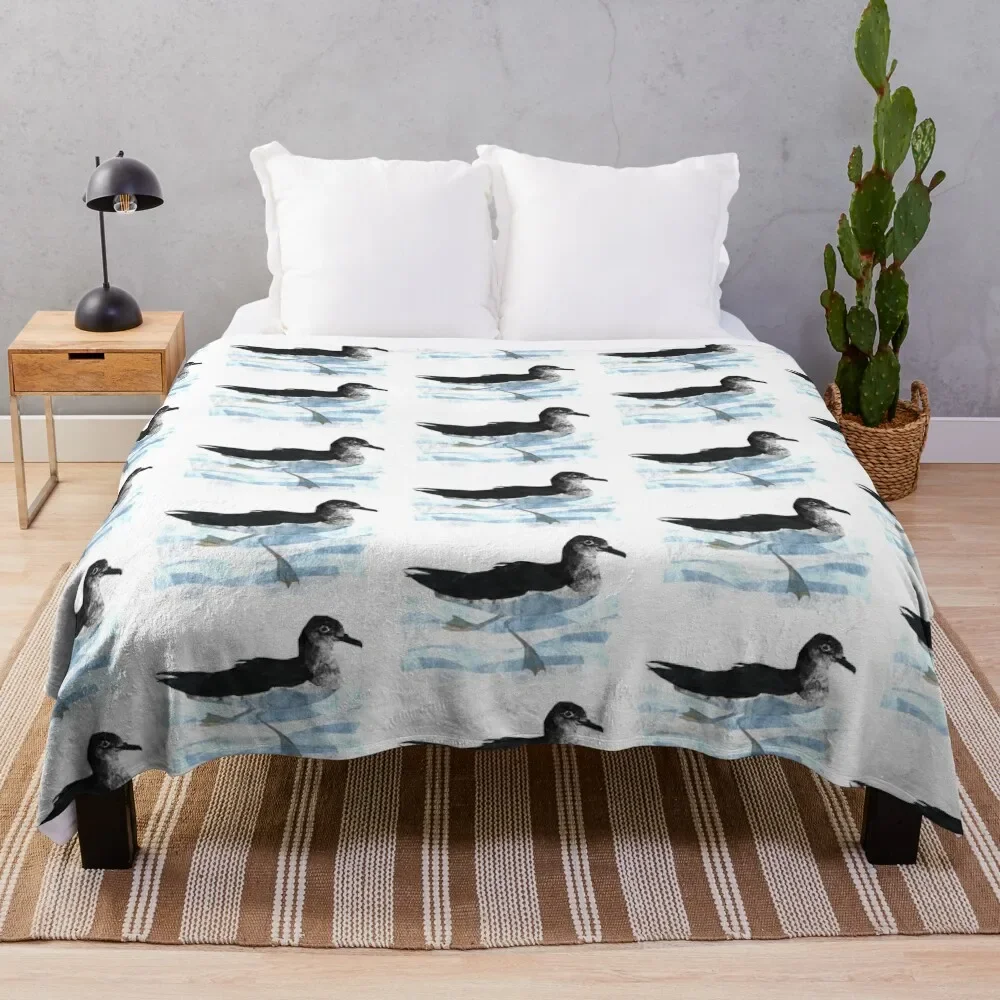 Manx Shearwater Throw Coperta Divano Letto Peloso Soffici Coperte Shaggy