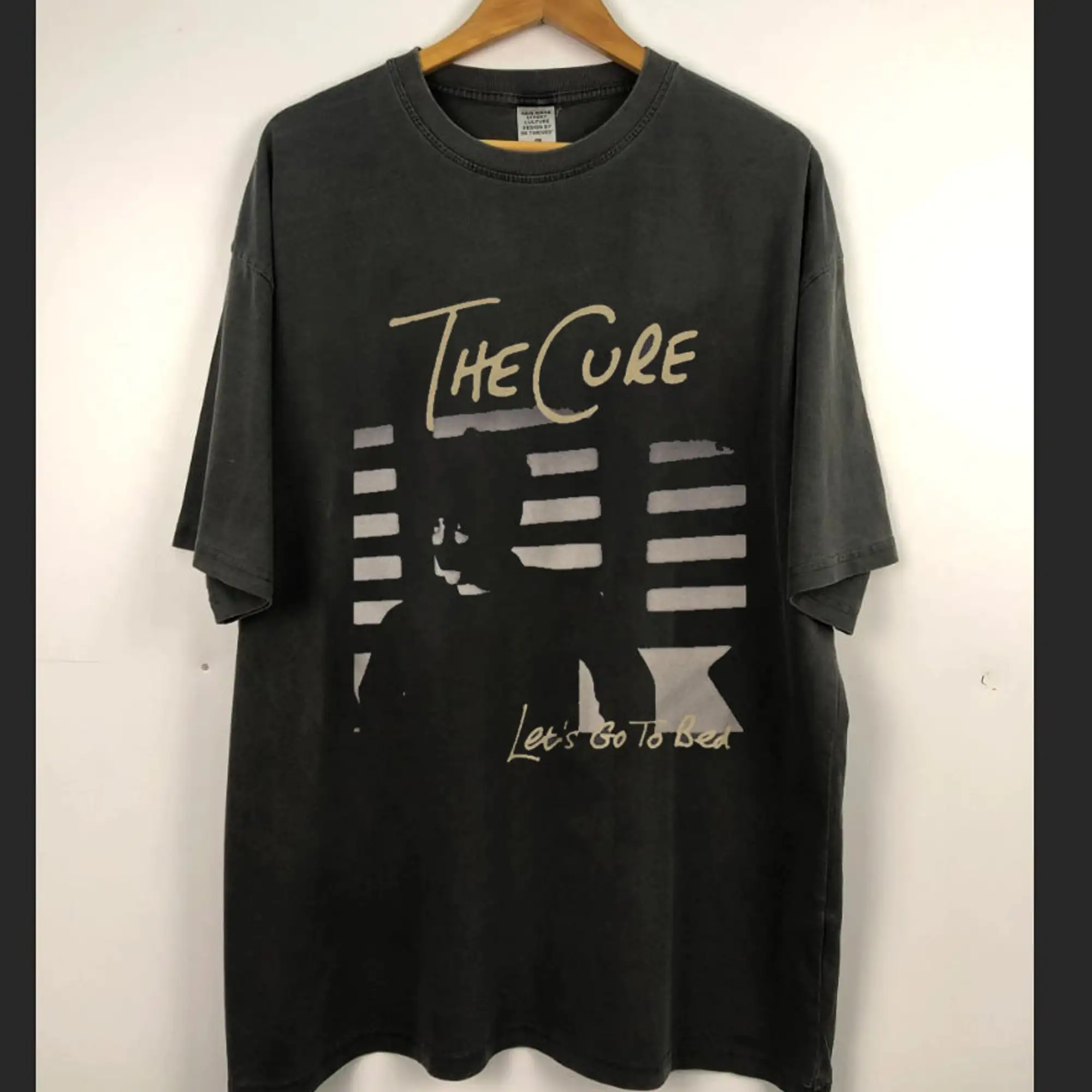 Vintage The Cure Wish T Shirt Collezione Unica Articolo Iconic Vinyl Senza Tempo Retro Band