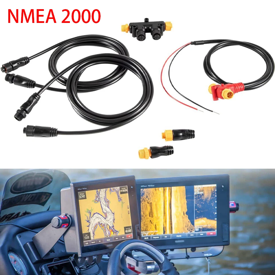 Tml Nmea 2000 Starter Kit Cavi Di Alimentazione Cavi Di Derivazione Kit Terminali Connettore Dual Tee Per Lowrance Simrad Garmin Dual Device