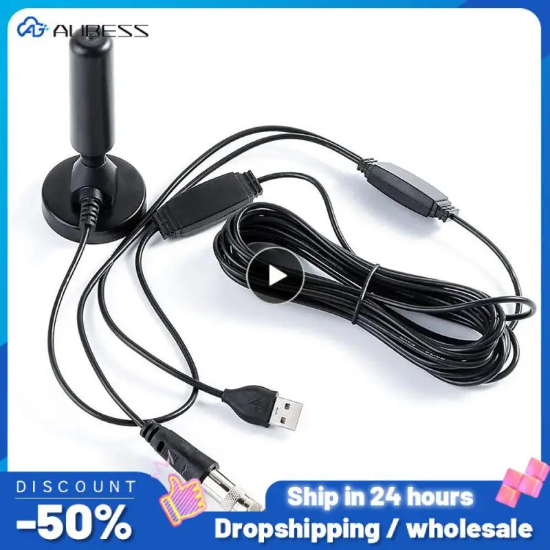 Hengshallao Antenna Tv Digitale Indoor Outdoor 2000 Miglia Antenna Di Segnale Ricevitore Tv Amplificatore Raggio Dvb-T/T2 Parabola Satellitare
