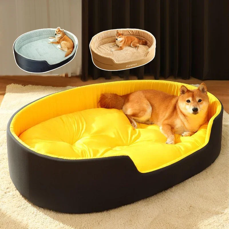 Pet Dog Bed Four Seasons Universal Big Size Extra Large Dogs House Sofa Kennel Soft Pet Dog Cat Warm Bed S-Xxl Accessori Per Animali Domestici