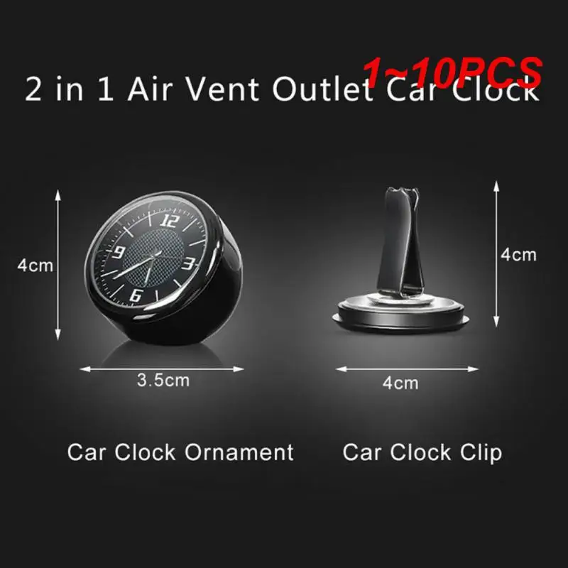 1 ~ 10Pcs Auto Watch Outlet Cruscotto Orologio Clip Decorazione D'Interni Mini Cooper Jcw R53 R55 R56 R60 F55 F60 Universale