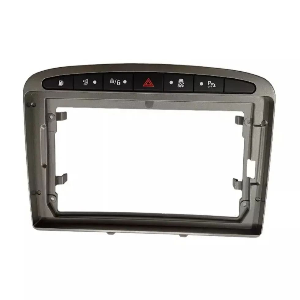 Telaio Radio Android Per Auto Per Peugeot 2007 2013 308 408 Per Sistema Operativo Stereo Per Auto Pannello Multimediale Radio Android