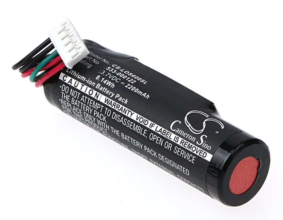 Altoparlante 2200Mah/3400Mah Batteria Altoparlante 533-000122 Per Logitech Ue Roll,Ws600,Ws600Bl,Ws600Vi,Ue Roll 2, Ue Roll Ears Boom