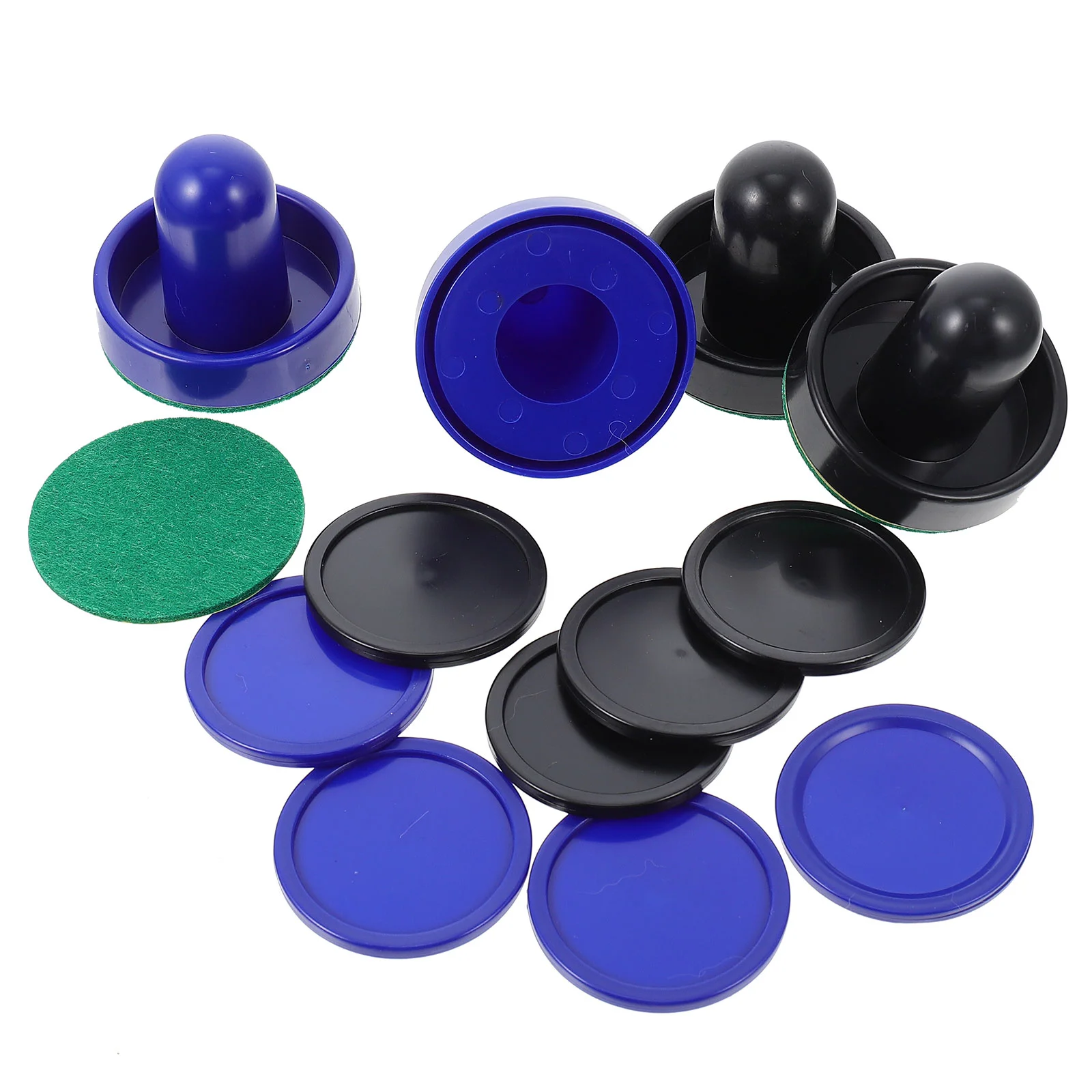 2 Set Air Hockey Pucks Mini Hockey Su Ghiaccio Pezzo Air Hockey Accessori Da Tavolo