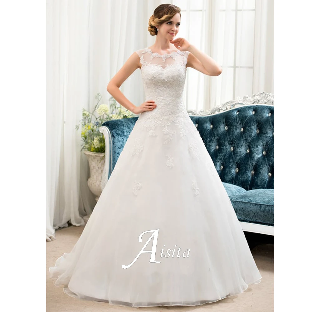 Abiti Da Sposa Principessa Ball-Gown Perline Paillettes Abiti Da Sposa Pizzo Organza Tulle Abiti Da Sposa Per Abiti Da Donna Abiti