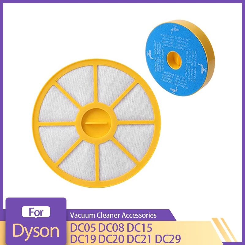 Filtro Lavabile Giallo Per Dyson Dc05 Dc08 Dc15 Dc19 Dc20 Dc21 Dc29 Aspirapolvere Senza Fili Serie Dc Accessori Di Ricambio