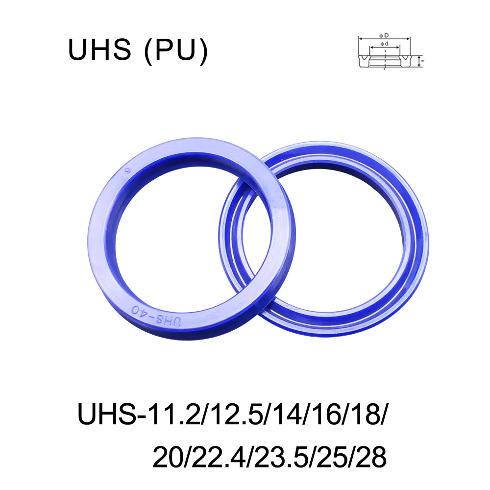 Uhs Un Tipo Paraolio Idraulico Pu Uhs / Un-11.2*19.2/12.5*20.5/14*22/16*24/18*26/20*28/22.4*30/23.5*31.5/25*33/28*35.5*5Mm