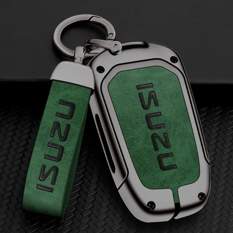 Car Smart Remote Key Fob Case Cover Shell Bag Per Isuzu D-Max Mux Truck Dmax 2015 2016 2017 2018 2019 2020 Accessori Portachiavi