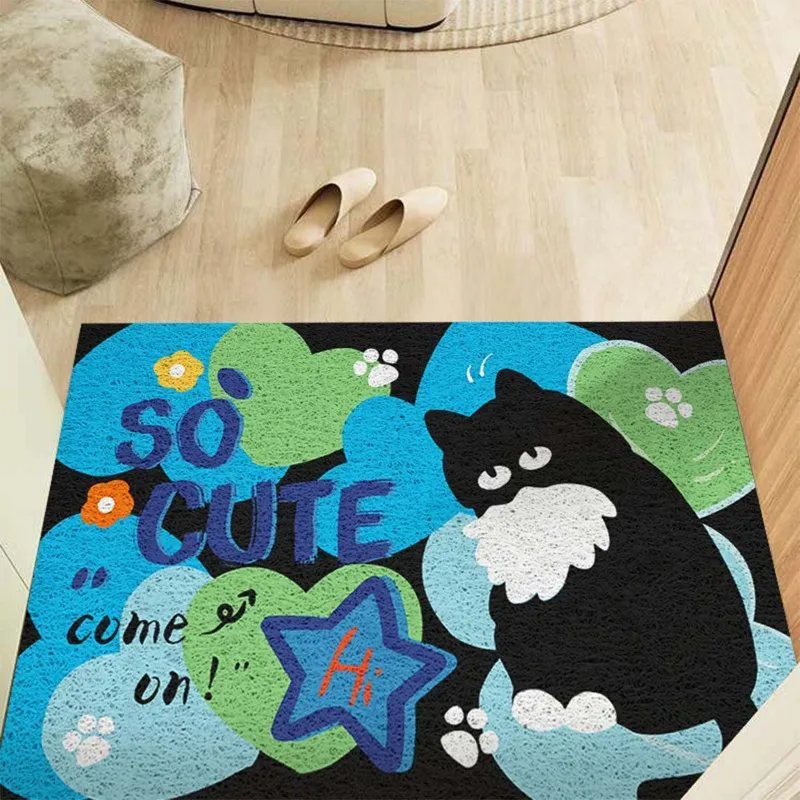 Simpatici Tappeti Con Motivo A Piccoli Animali In Stile Cartone Animato Tappeto Antiscivolo E Resistente All'Usura Tappetino Facile Da Pulire E Taglia