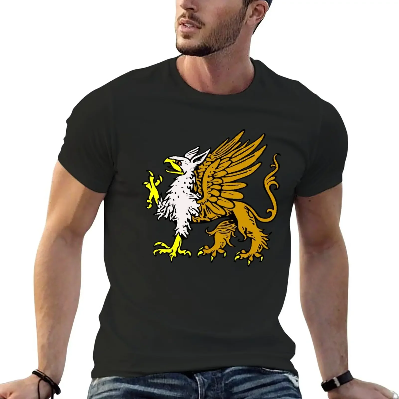 Maglietta Grip Anime Plus Size Top Plain Mens T Shirt Graphic