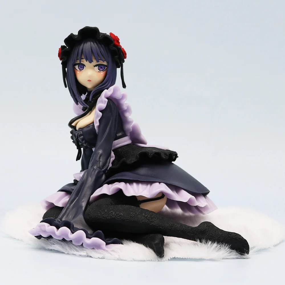 12Cm My Dress-Up Darling Anime Figure Black Maid Outfit Kitagawa Marin Action Figure Cos Nome Figurine Collection Modello Giocattolo Per Bambini