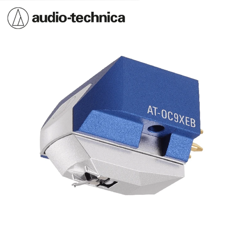 Iron Triangle At-Oc9Xeb Dual Dynamic Circle Stereo Dynamic Magnetic Mc Phono Head Stylus Lp Black Glue Phono Accessori