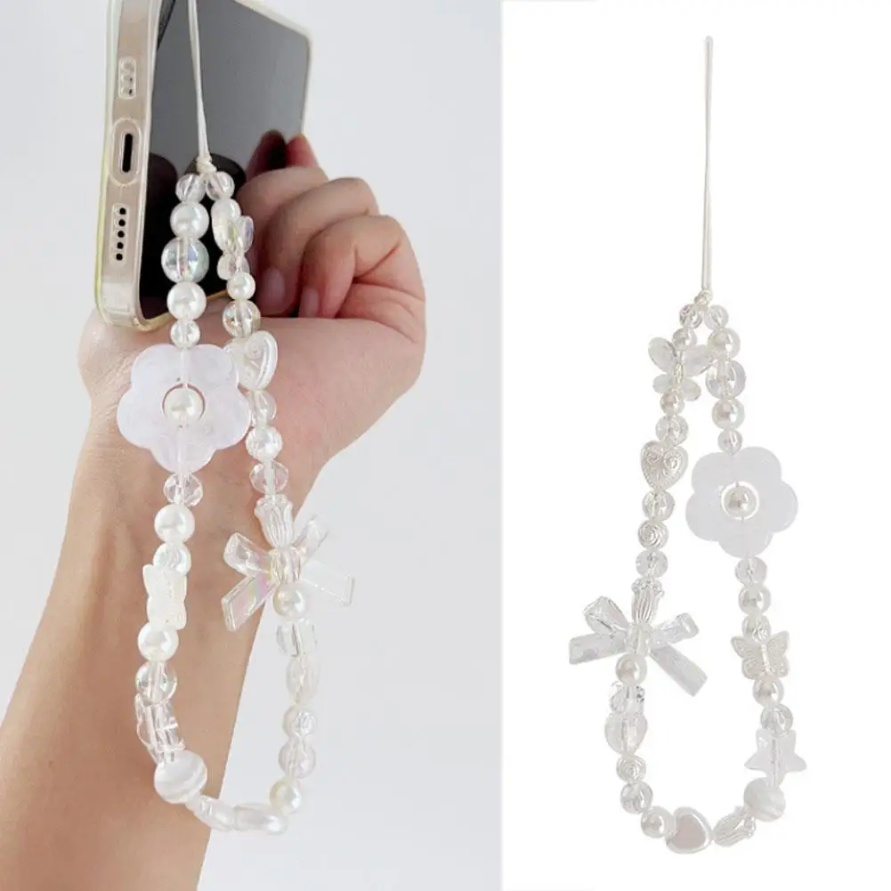 Ice Trasparente Bianco Nuvola Fiore Cordino Donna Ragazza Fiore Portagioie Accessori Appesi Ciondolo Decorazione Arco Phon O4P1