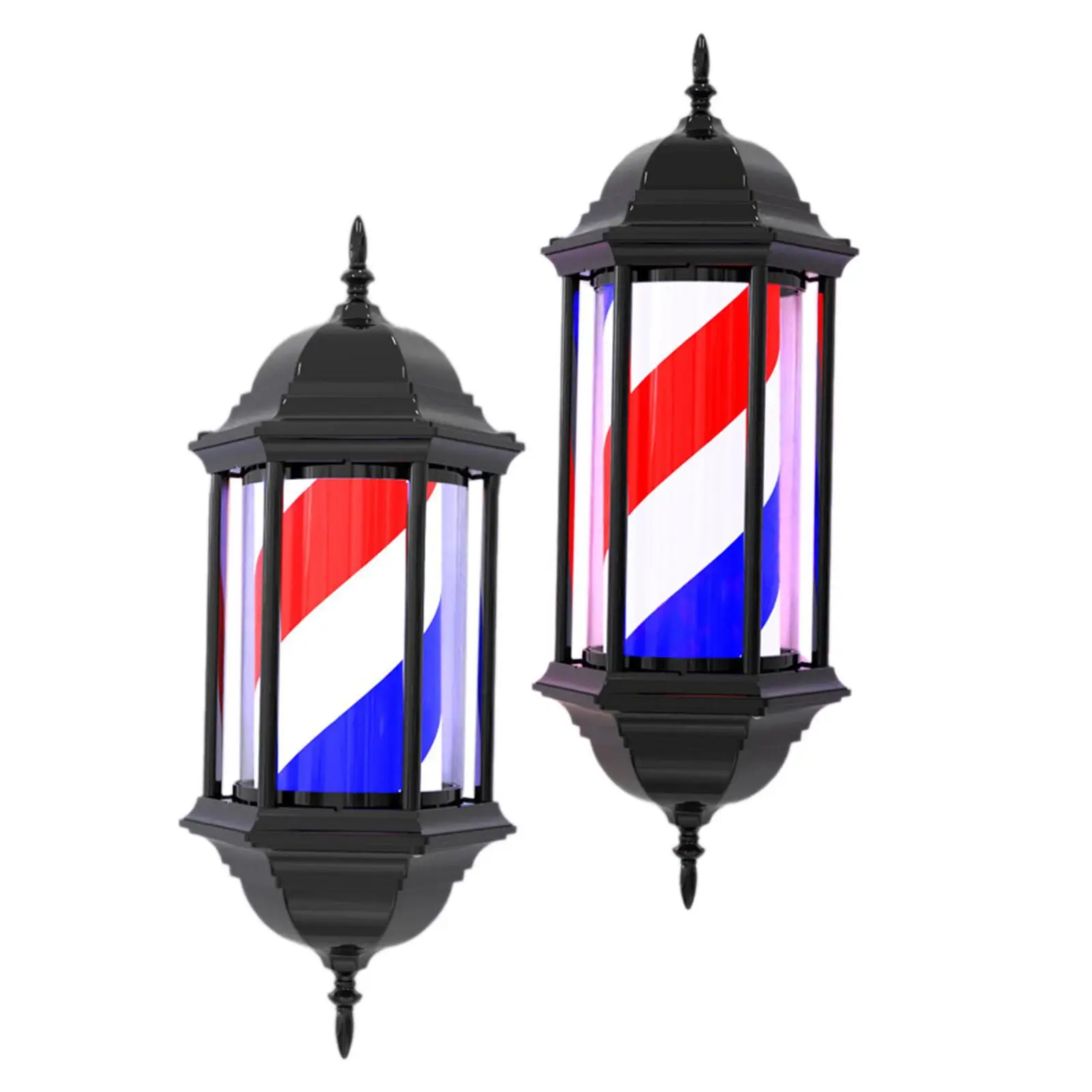 Barber Pole Light Classic Waterproof Led Strips Light Save Energy Rainproof Barber Shop Pole Led Per Indoor Outdoor Hair Salon