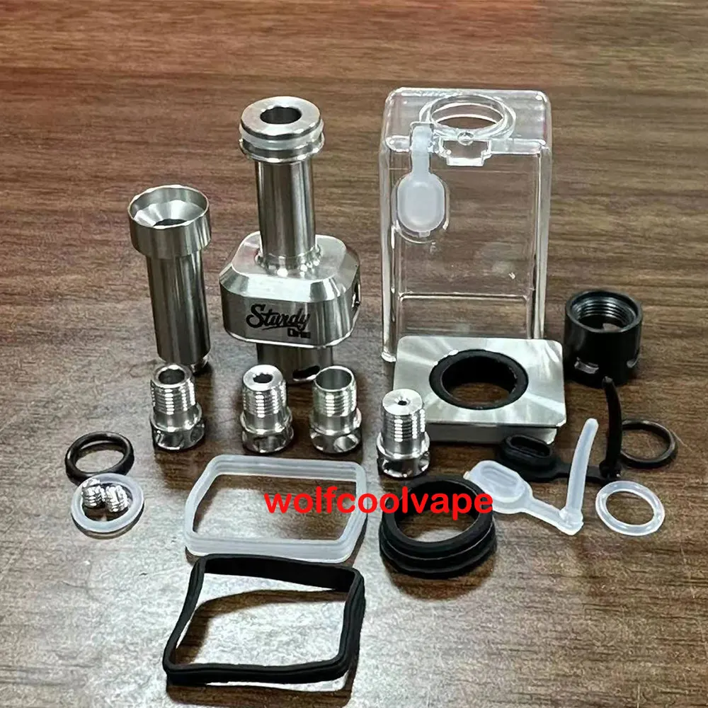 Wolfcoolvape Robusto Mfg Robusto One Rba 316Ss 1.0/2.0/2.5/3.0/3.5Mm Ponte Rba Per Serbatoi Boro E Dotaio