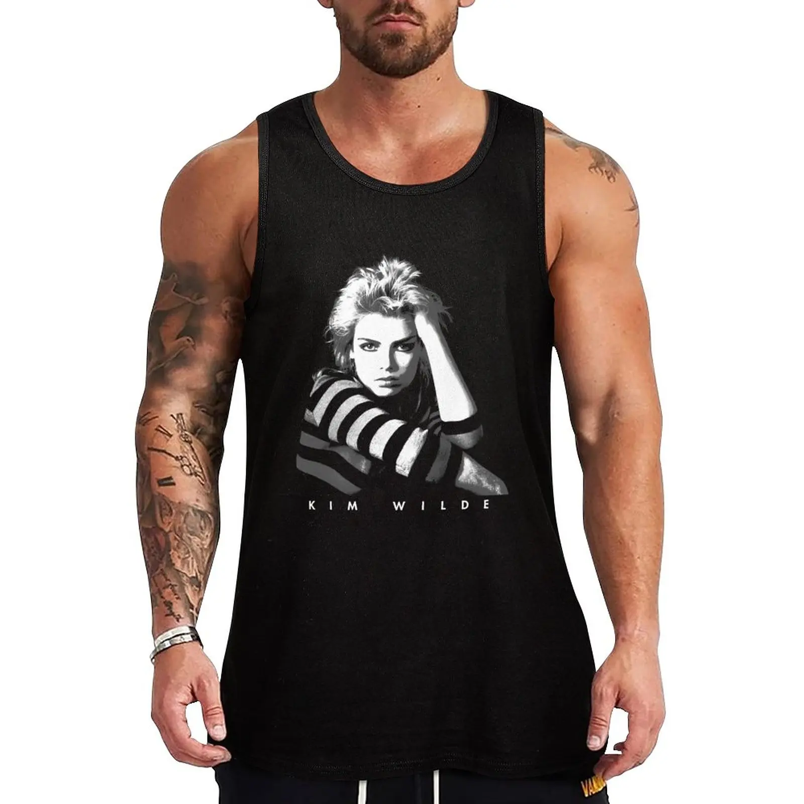 New Kim For Fans Canotta Bodybuilding Uomo T-Shirt Uomo Moda 2023 Uomo Gilet Maschile