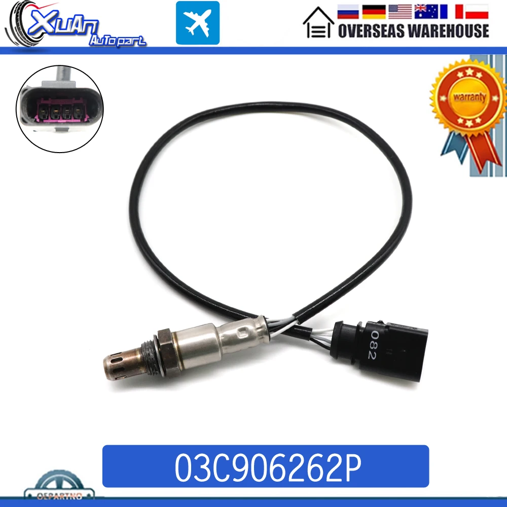 Muslimnew Air Fuel Ratio Lambda Oxygen O2 Sensor Per Volkswagen Golf Plus Polo Tiguan Touran Up Oza629-V6
