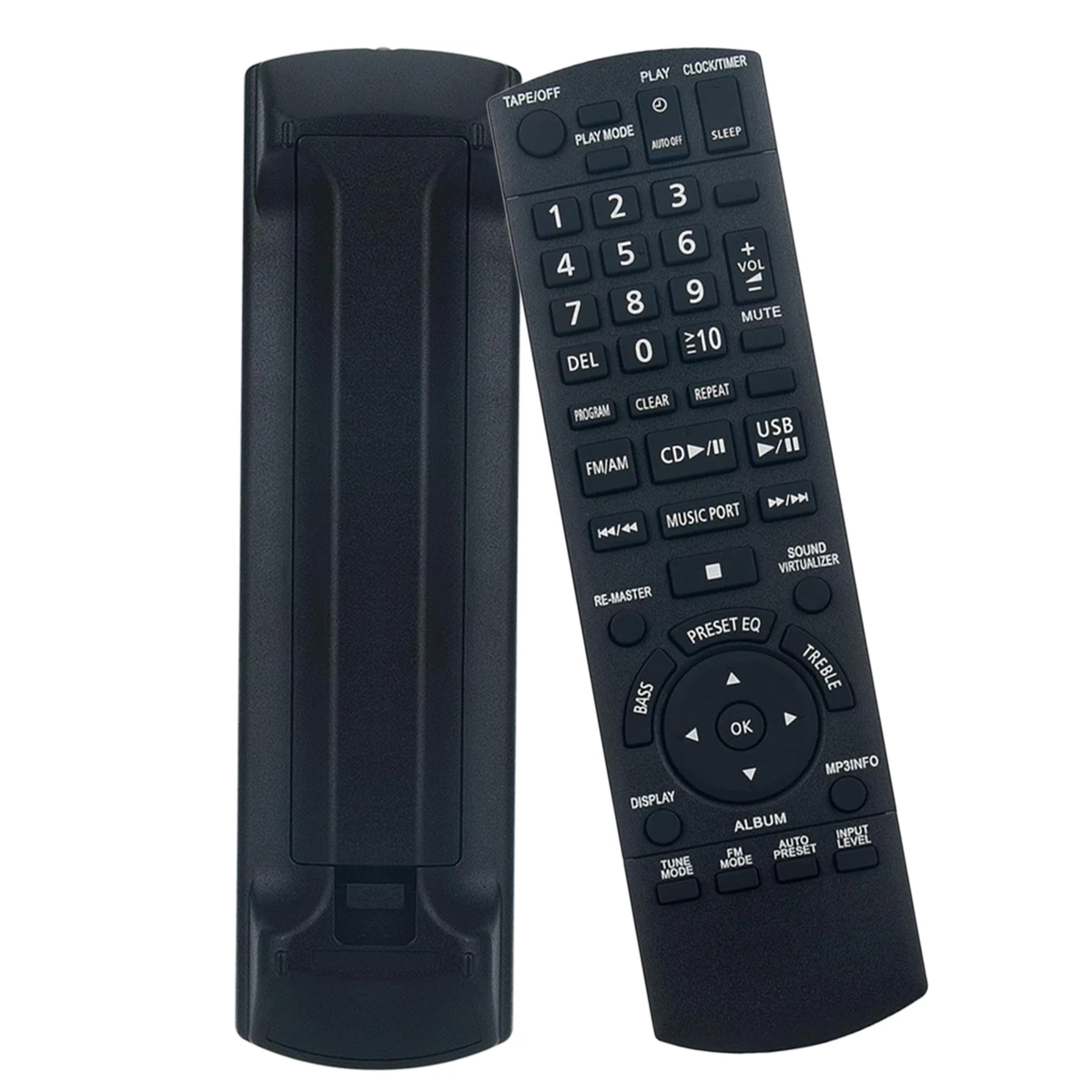 Telecomando Per Panasonic Cd Stereo Rx-D55 Rx-D50 Rx-D55Eg Rxd55Gck Rx-D45 Rx-D50Gn Rx-D55A Rx-D55Gc-K Eur648263 Rx-Dx1