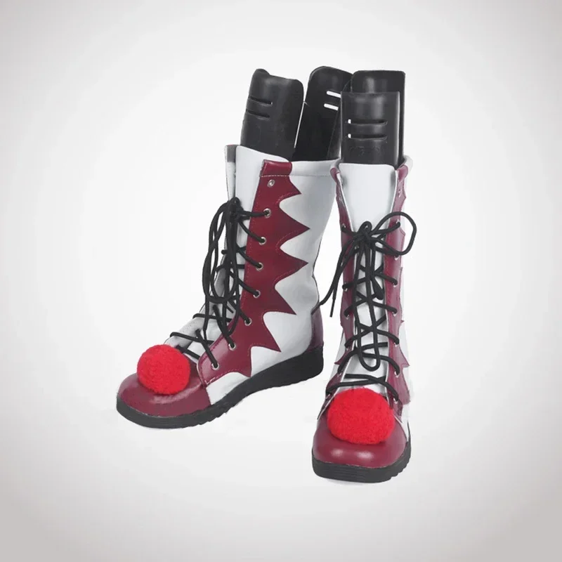 Stephen King'S It Pennywise Shoes Mask Cosplay Scary Clown Boots Uomo Custom Halloween Christmas Costumes Accessori Party
