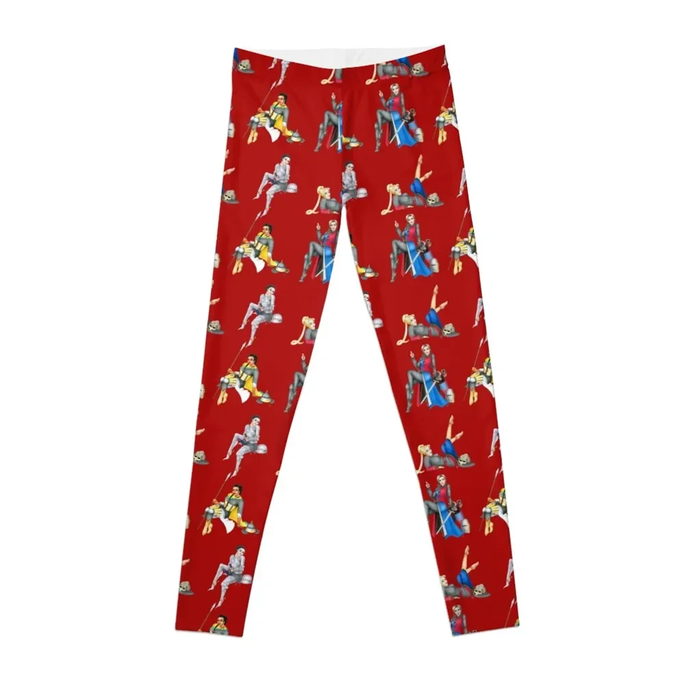 Warrior Women Blinded Pin Up Girls Leggings Da Collezione Pantaloni Sportivi Per Leggings Sportivi Da Donna