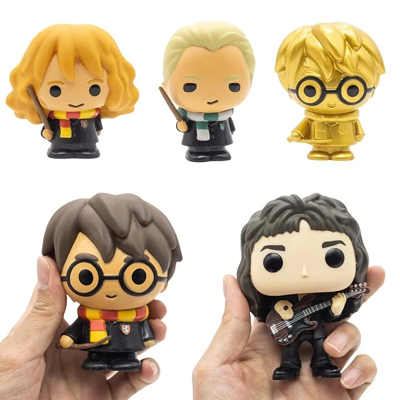 Genuine Funkoe Figure Mini Q Version Villain Model Toy Collection Mini Doll Onarments Table Car Decoration For Kids Gifts