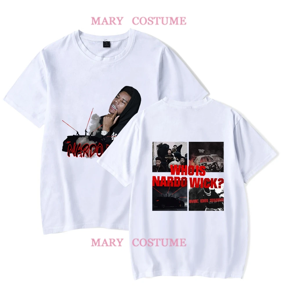 Nardo Wick T-Shirt Who Is Nardo Wick Music Album Merch Girocollo Unisex Trend Casual Top Manica Corta