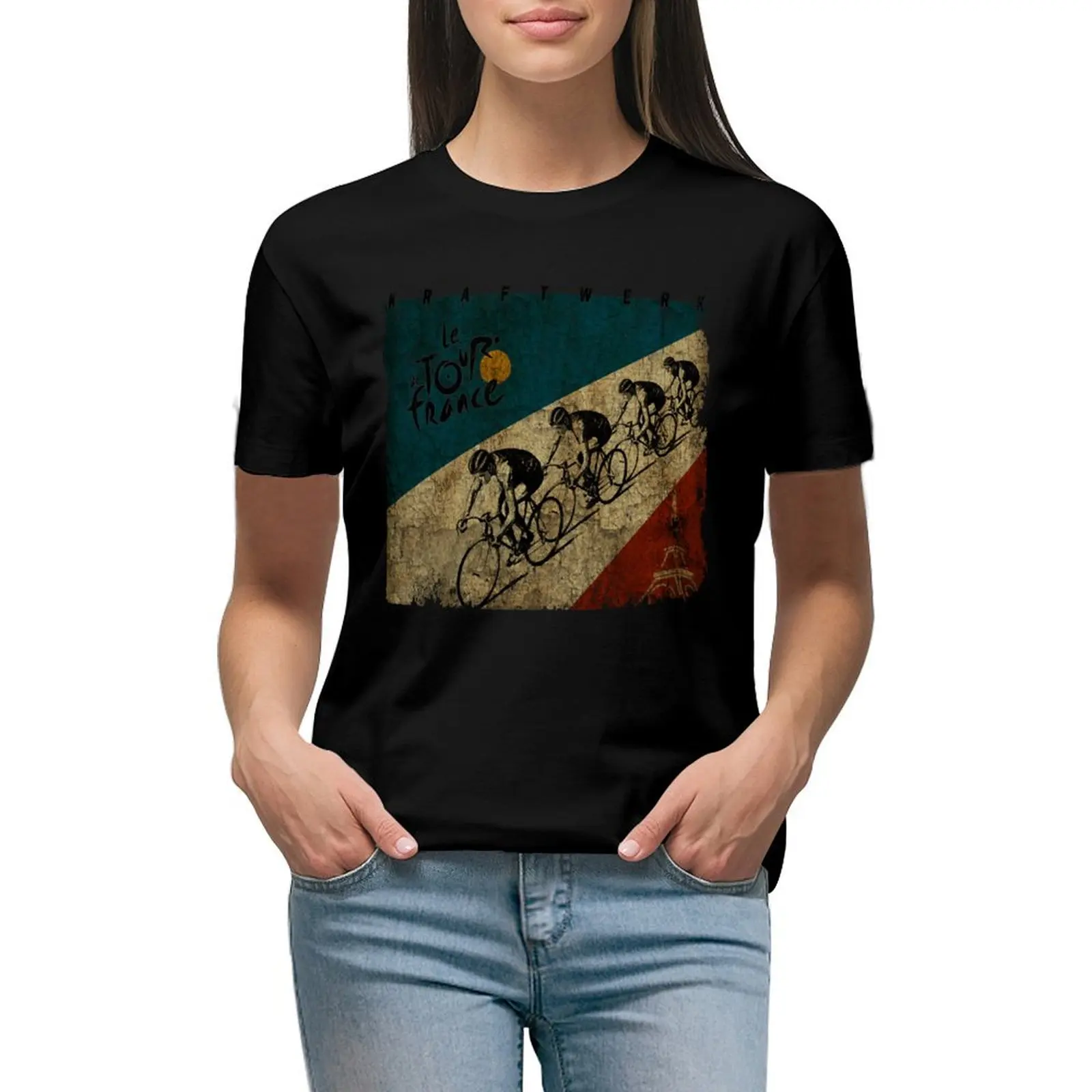 Vintàgé: T-Shirt Donna Abbigliamento Grafica Abbigliamento Donna Oversize