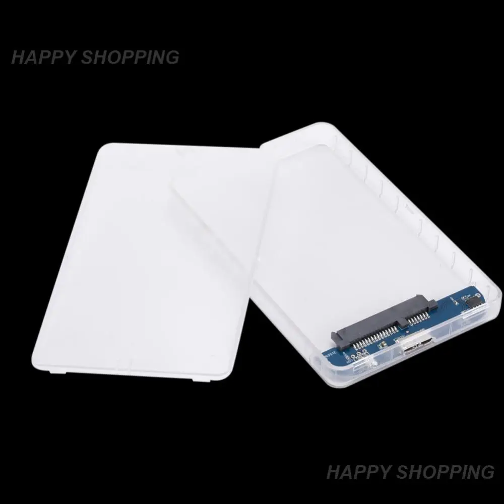 Usb C 3.0 Type-C Sata3 Trasparente Hdd Ssd Shell Sata Extra Hard Disk Case Cable Solid State Hard Disk Meccanico Hard Disk Boxs