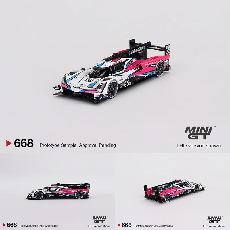 In Magazzino Minigt 668 1:64 Arx-06 Gtp #60 2023 Imsa Daytona 24 Ore Modello Di Auto In Lega